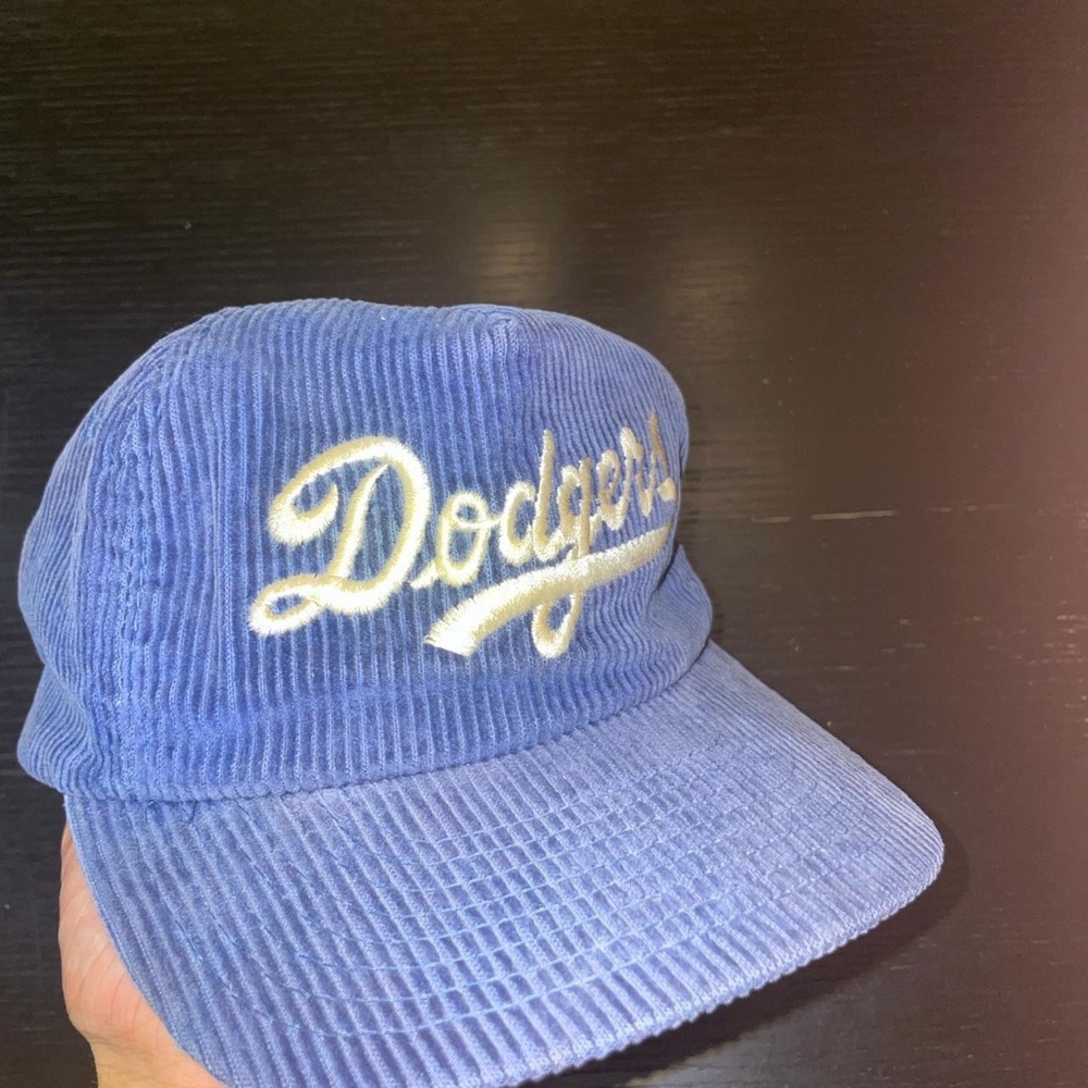 VINTAGE CORDUROY DODGERS BASEBALL CAP